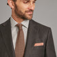 Pure Silk Knitted Tie - Brown