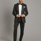 Heavyweight Dinner Suit - Shawl Collar - Black