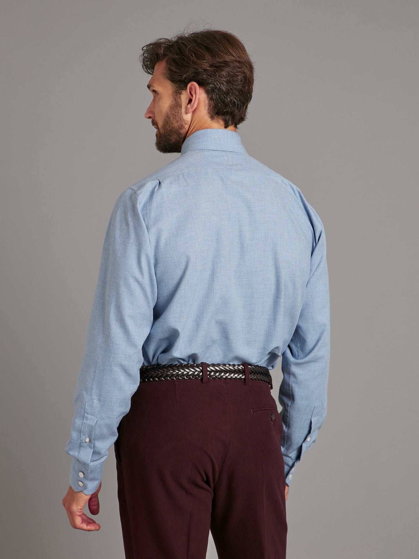 Regular Fit shirt - Cashmere Blend Denim