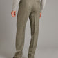 Pleated Trousers - Sage Nailhead Tweed