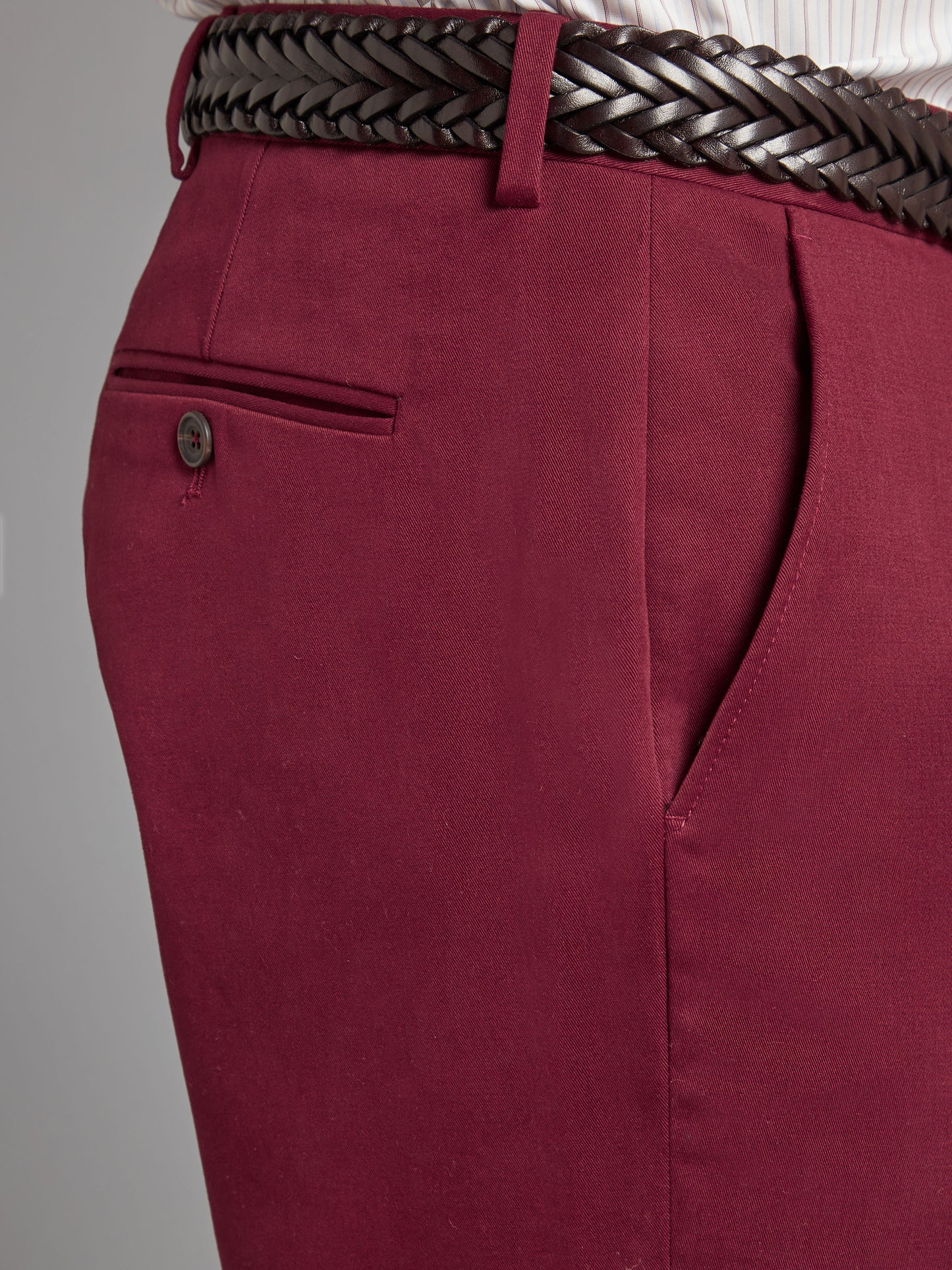 Moleskin Trousers -  Maroon