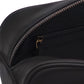 Leather Wash Bag - Black