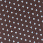 Square Dot Tie - Brown