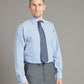 Berwick Shirt Classic Collar Micro Check - Sky Blue