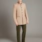 Austrian Jacket - Tan/Beige Herringbone