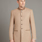 Austrian Jacket - Tan/Beige Herringbone