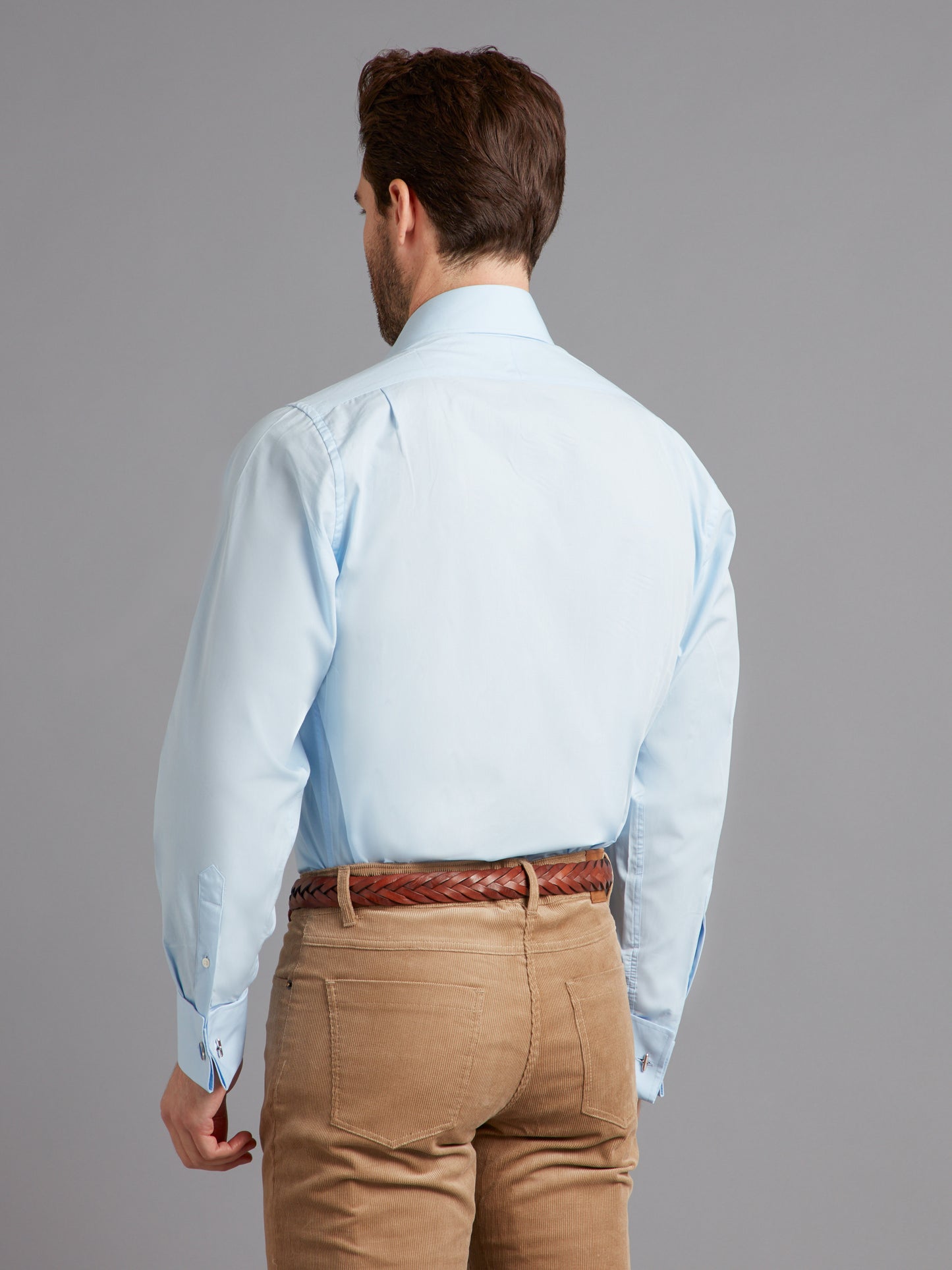 Berwick Shirt Classic Collar, Poplin - Sky Blue