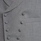 Highgrove Double Breasted Vest - Grey