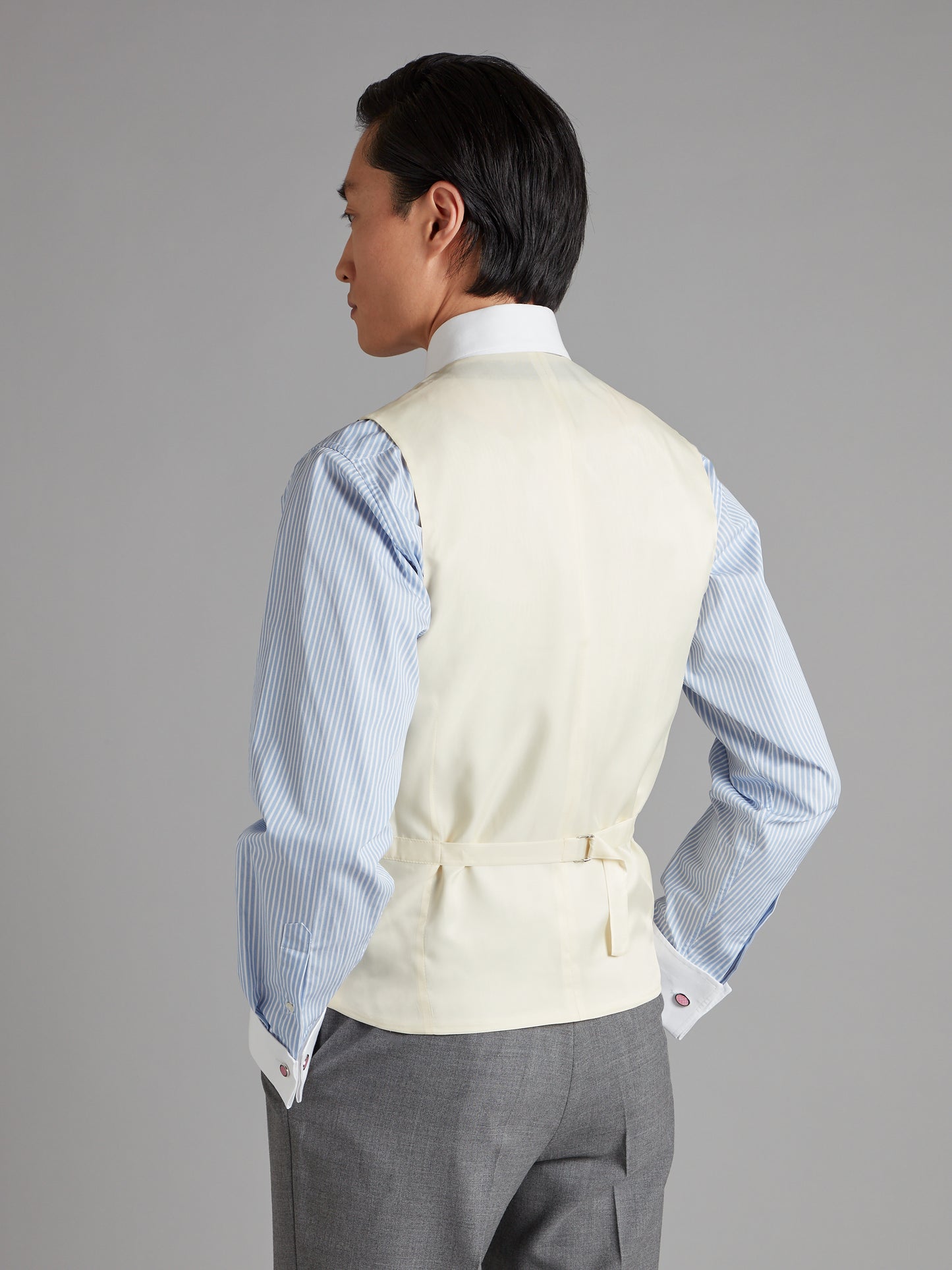 Highgrove Double Breasted Waistcoat - Grey