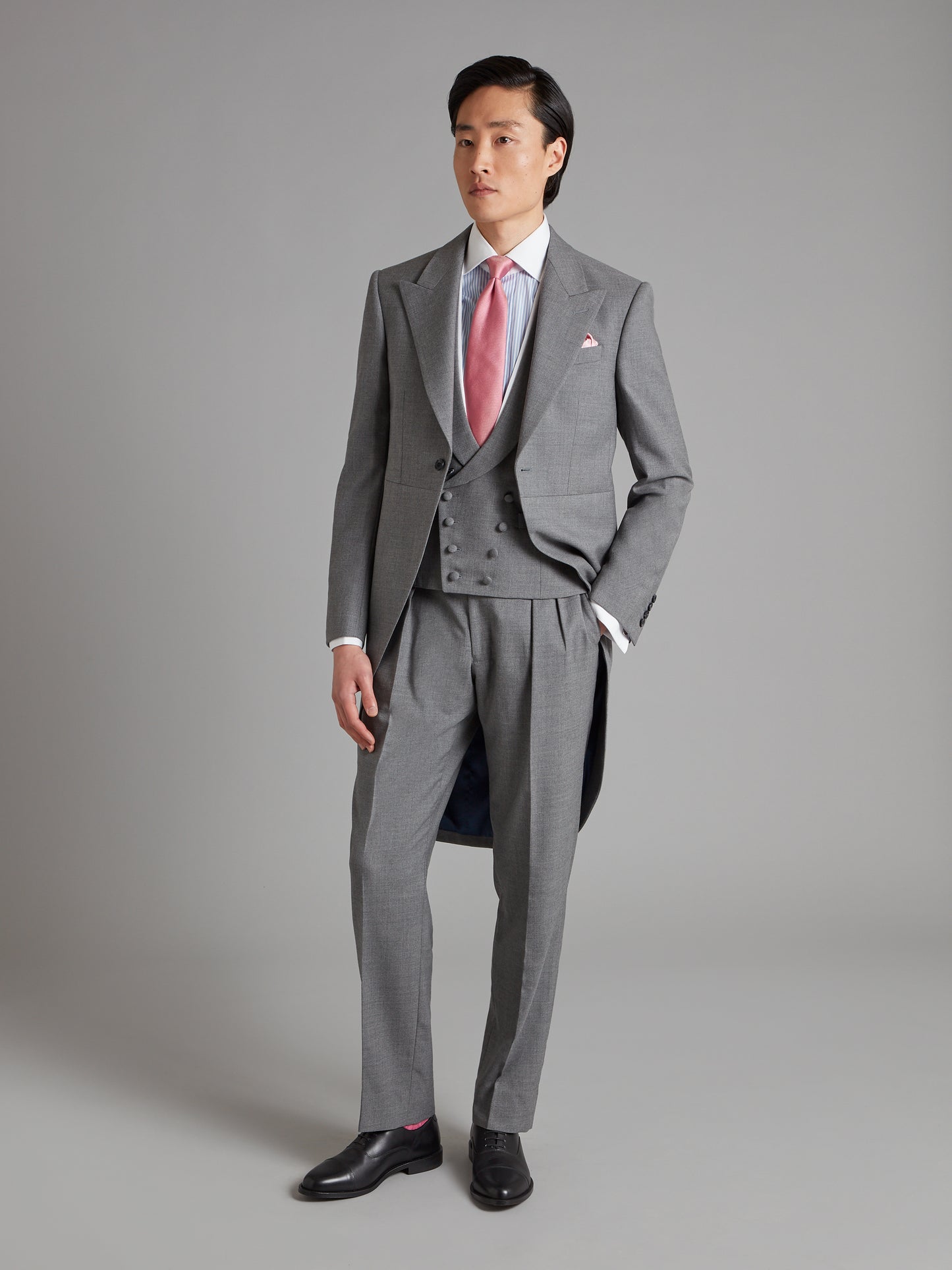 Highgrove Morning Suit Wool - Plain Grey