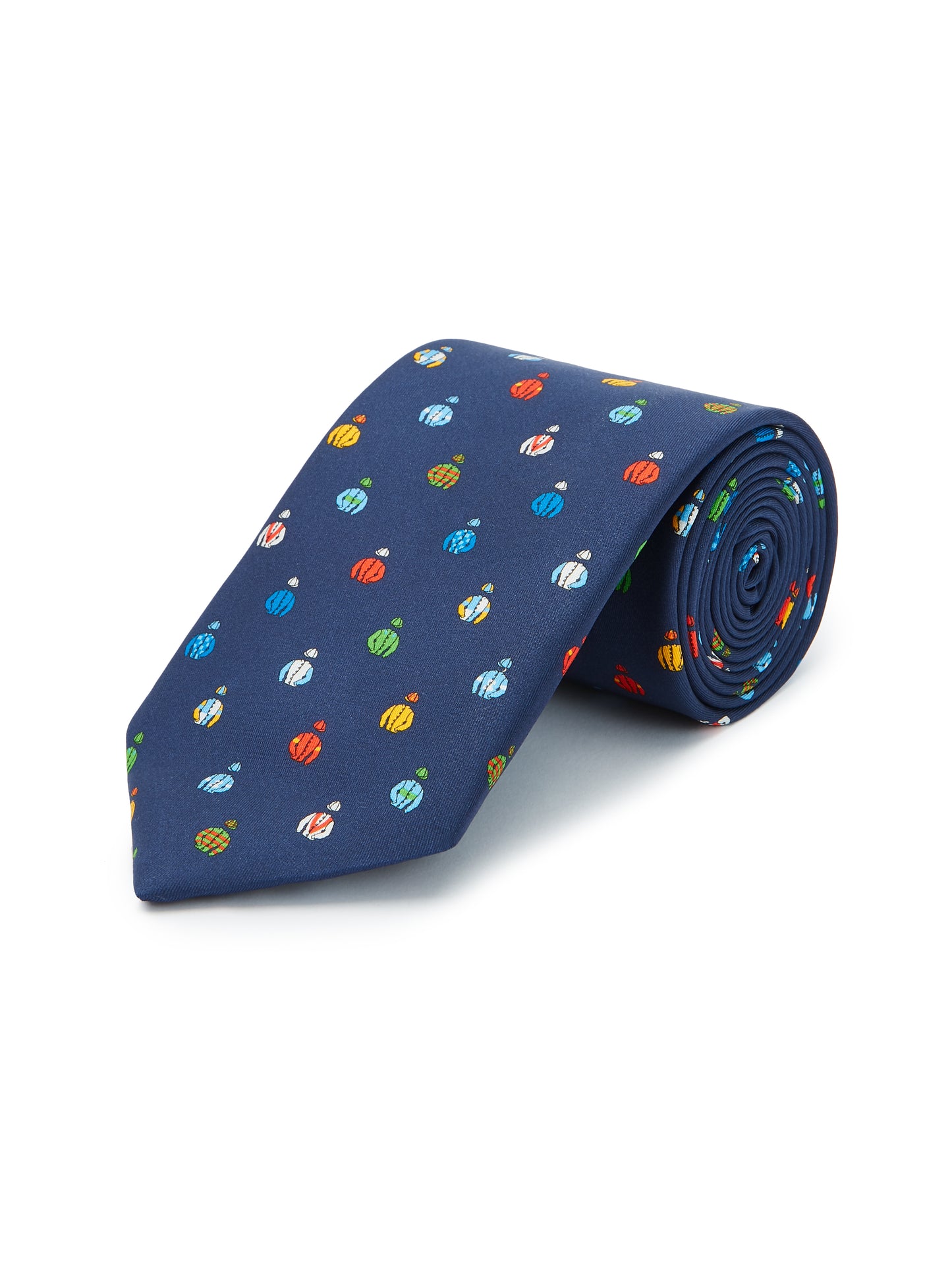 Pure Silk Jockey Tie - Navy