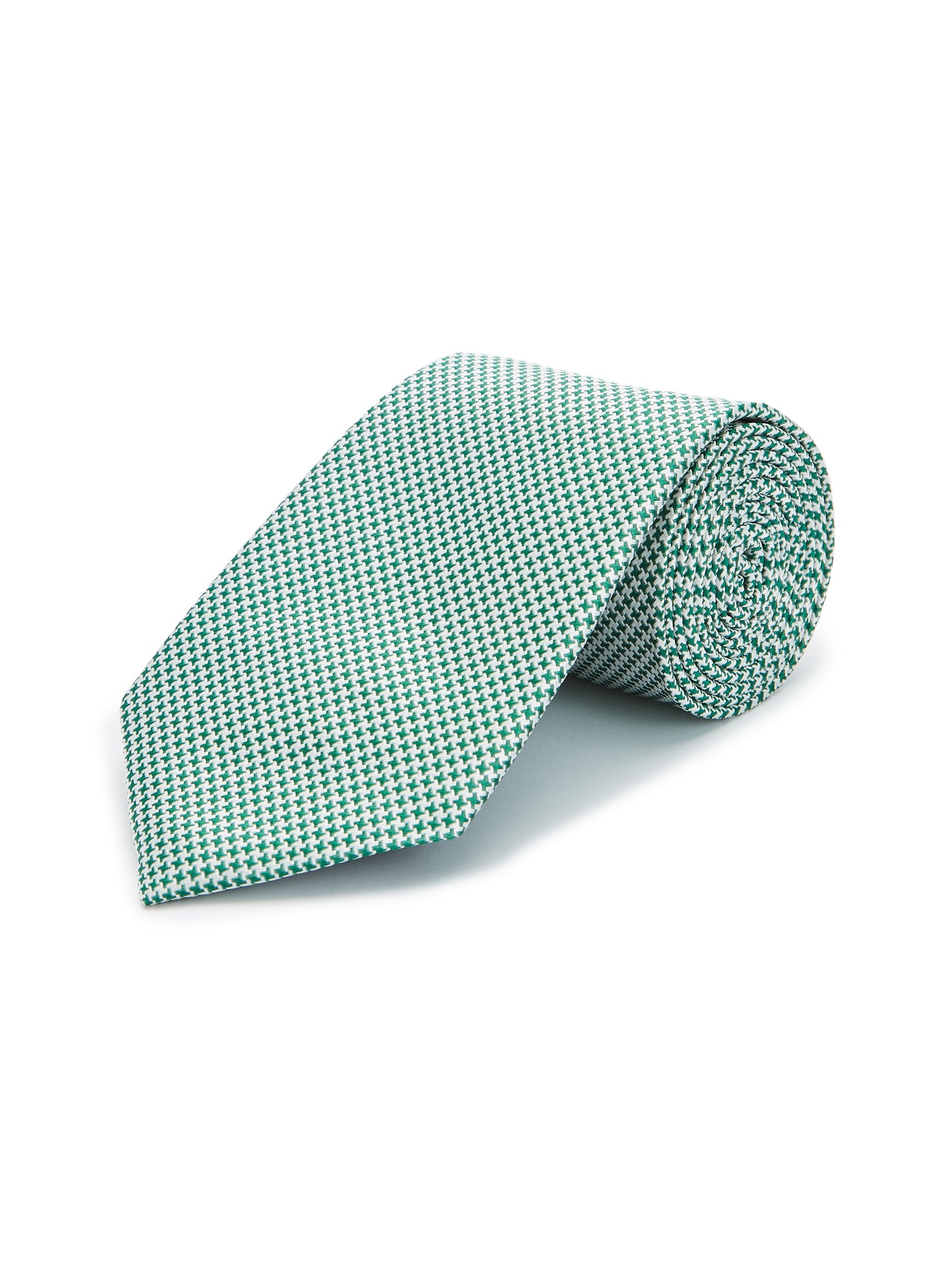 Houndstooth Tie - Green