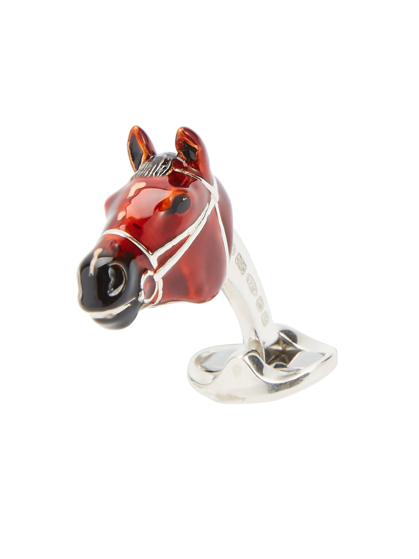 Horse Head Cufflinks - Sterling Silver