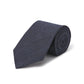 Pure Silk Shantung Tie - Navy