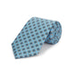 Pure Silk Medallion Tie - Blue