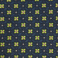 Pure Silk Geometric Tie - Navy/Green