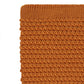 Pure Silk Knitted Tie - Orange