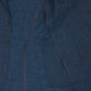 Unstructured Jacket Wool Linen Blend - Blue