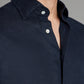 Amalfi Shirt Linen - Navy