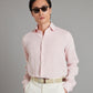 Amalfi Shirt Linen - Pale Pink