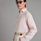 Amalfi Shirt Linen - Pale Pink