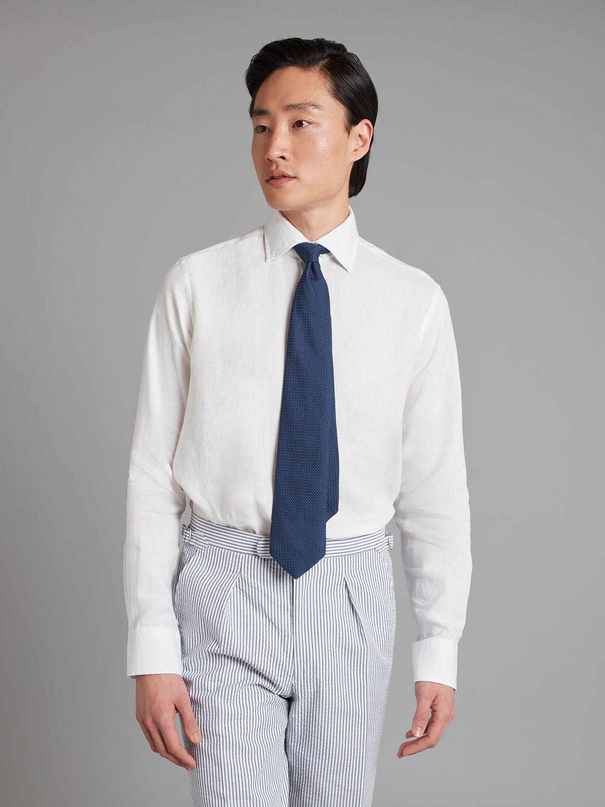 Amalfi Shirt Linen - White