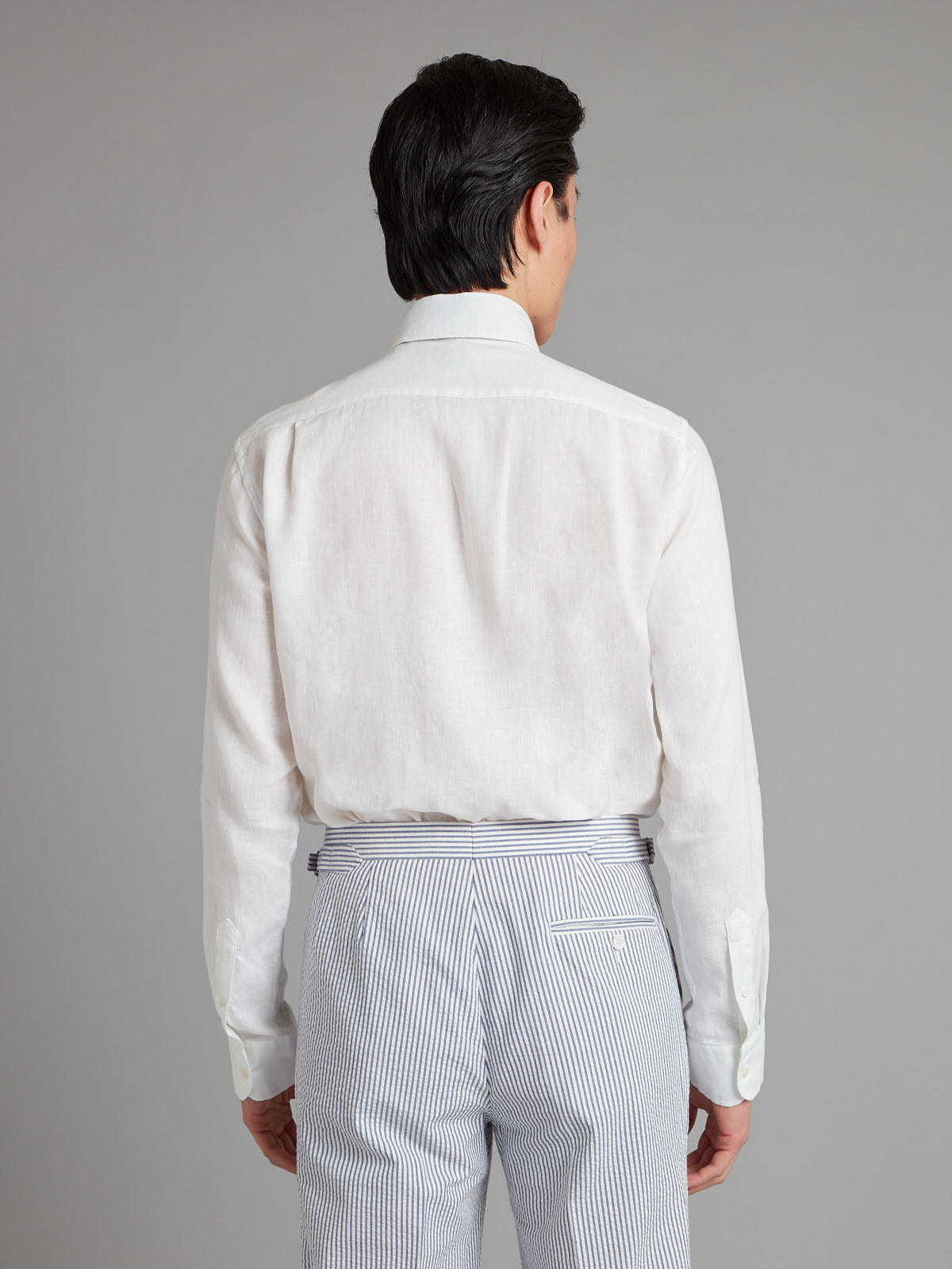 Amalfi Shirt Linen - White