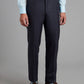 Astell Suit Pants - Midnight Navy Herringbone