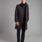 Balmacaan Overcoat Drago Skyfall - Brown