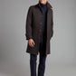 Balmacaan Overcoat Drago Skyfall - Brown