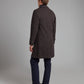 Balmacaan Overcoat Drago Skyfall - Brown