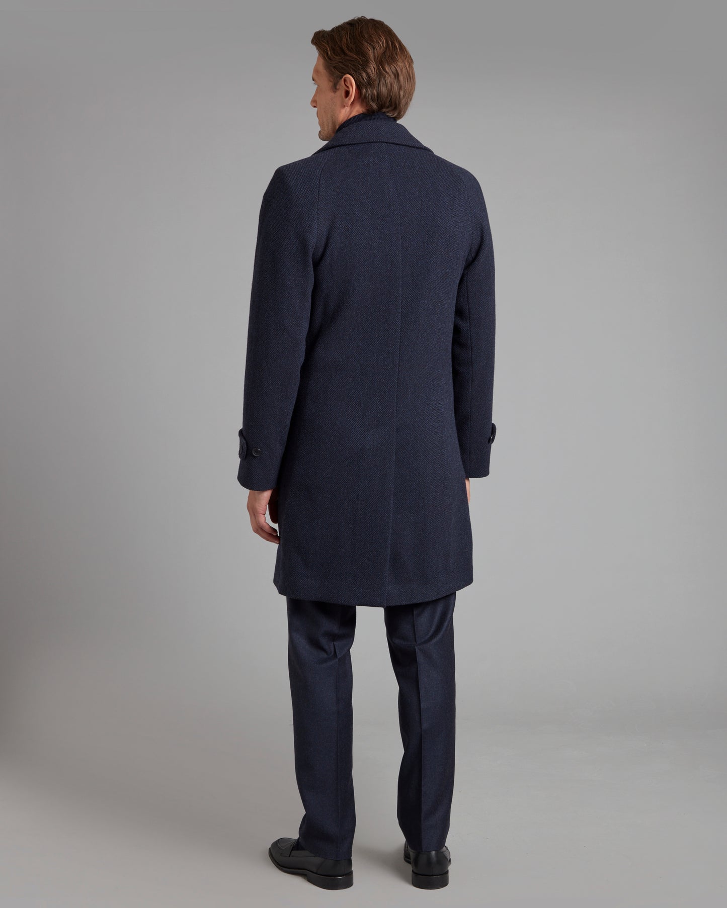 Balmacaan Overcoat Drago Skyfall - Navy