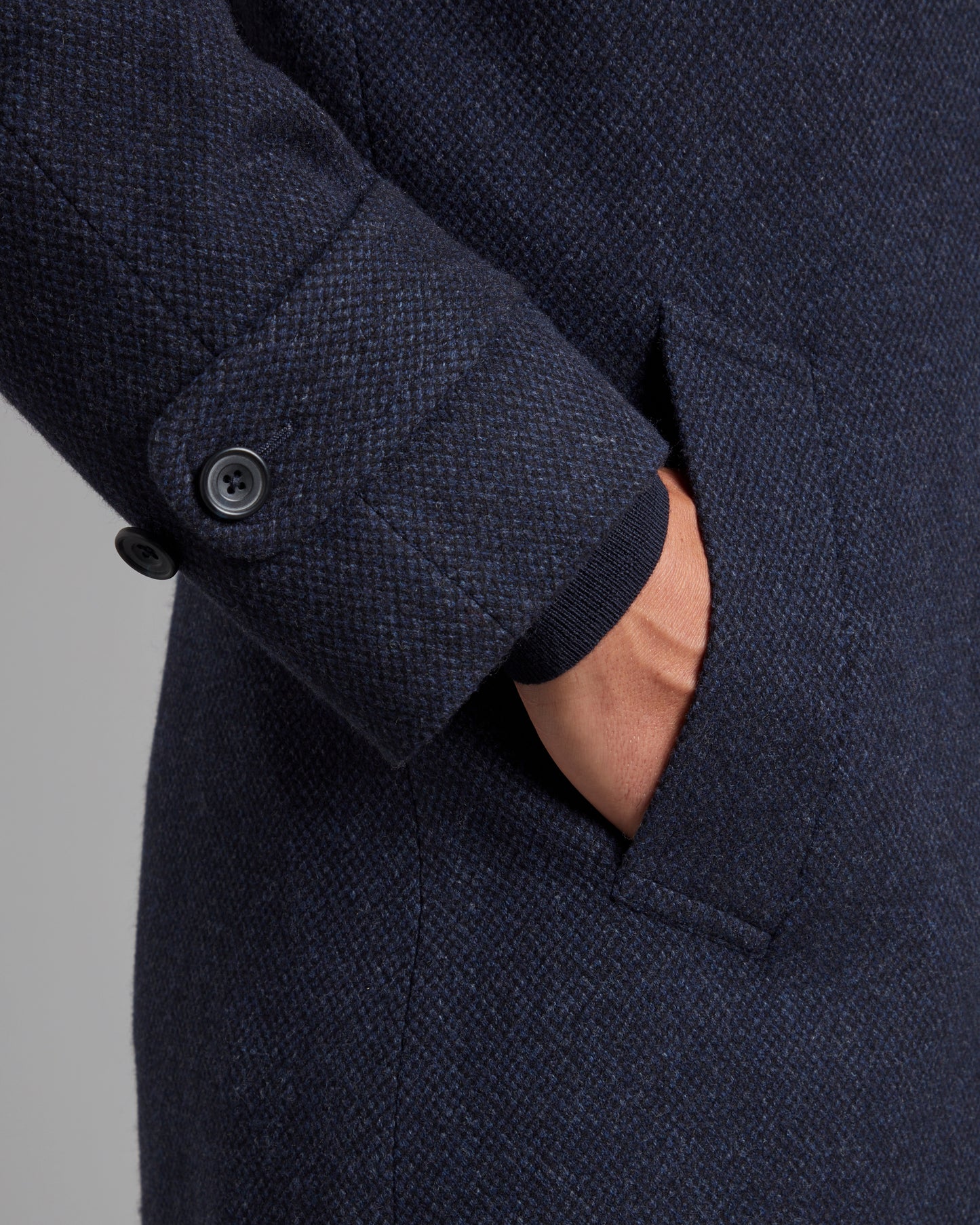 Balmacaan Overcoat Drago Skyfall - Navy