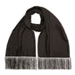 Silk Evening Scarf - Black