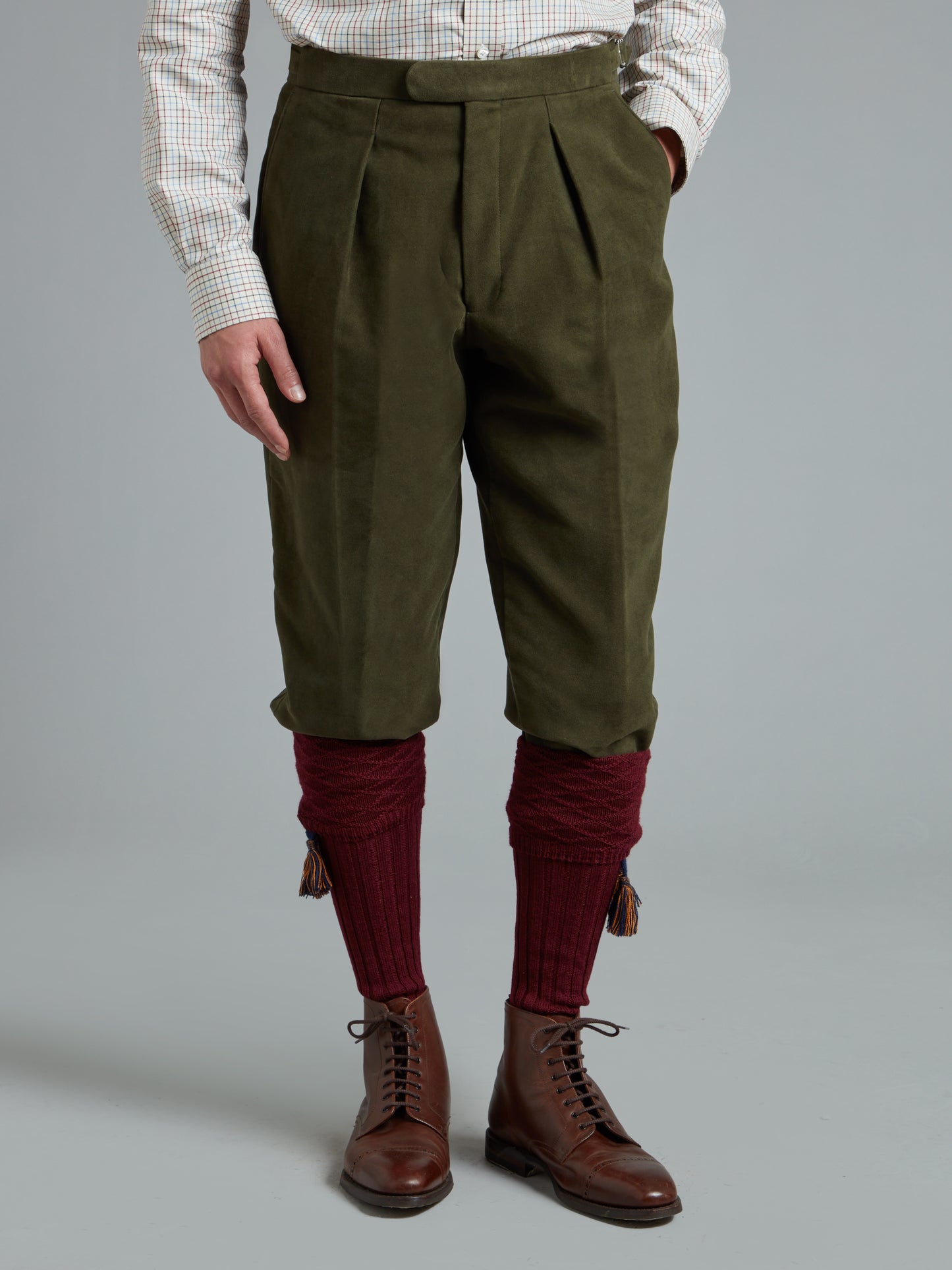 Breeks - Olive Moleskin