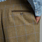 Breeks - Lavender / Brown Windowpane Tweed