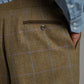 Breeks - Lavender / Brown Windowpane Tweed