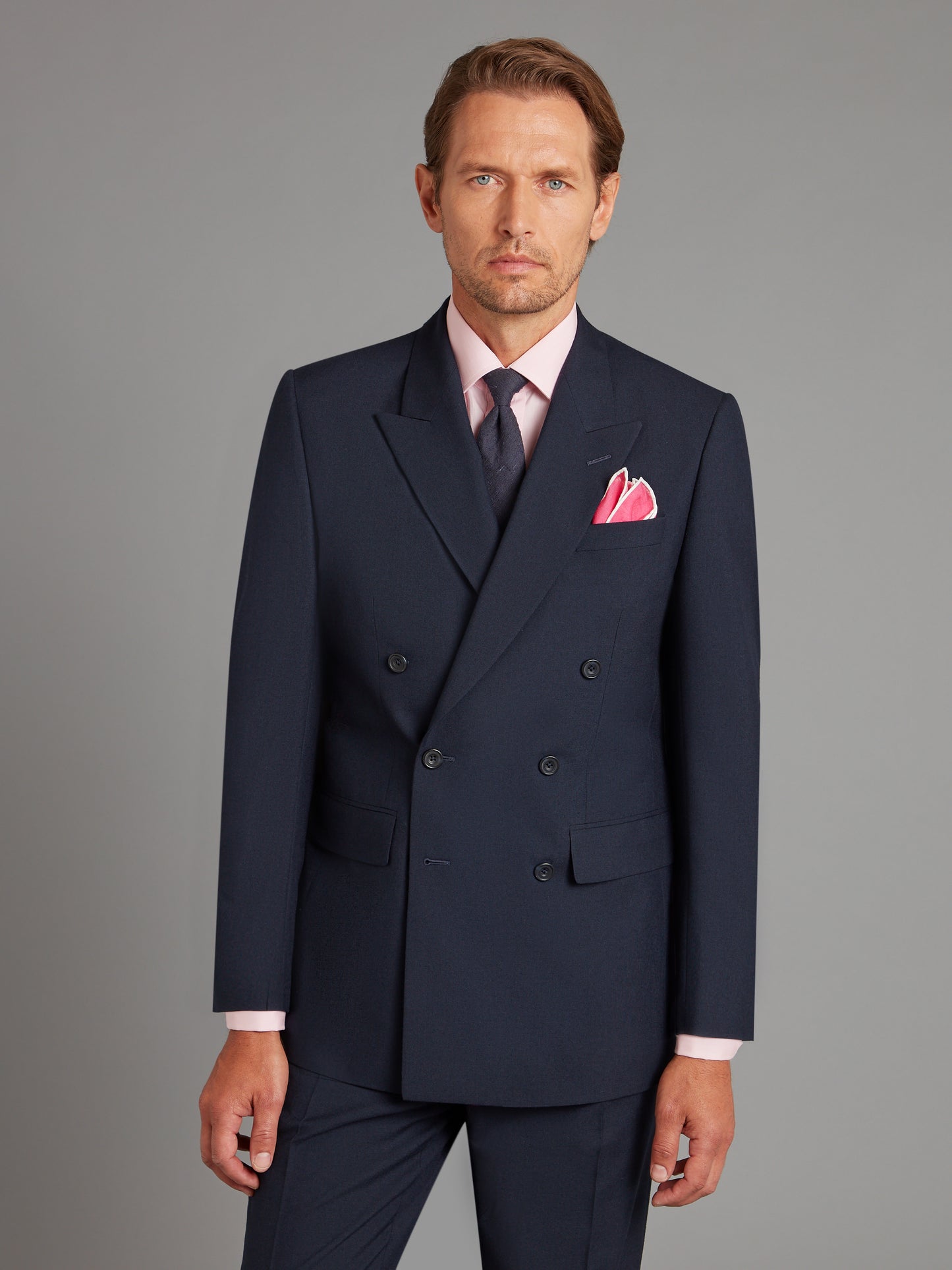 Cadogan Suit - Plain Navy