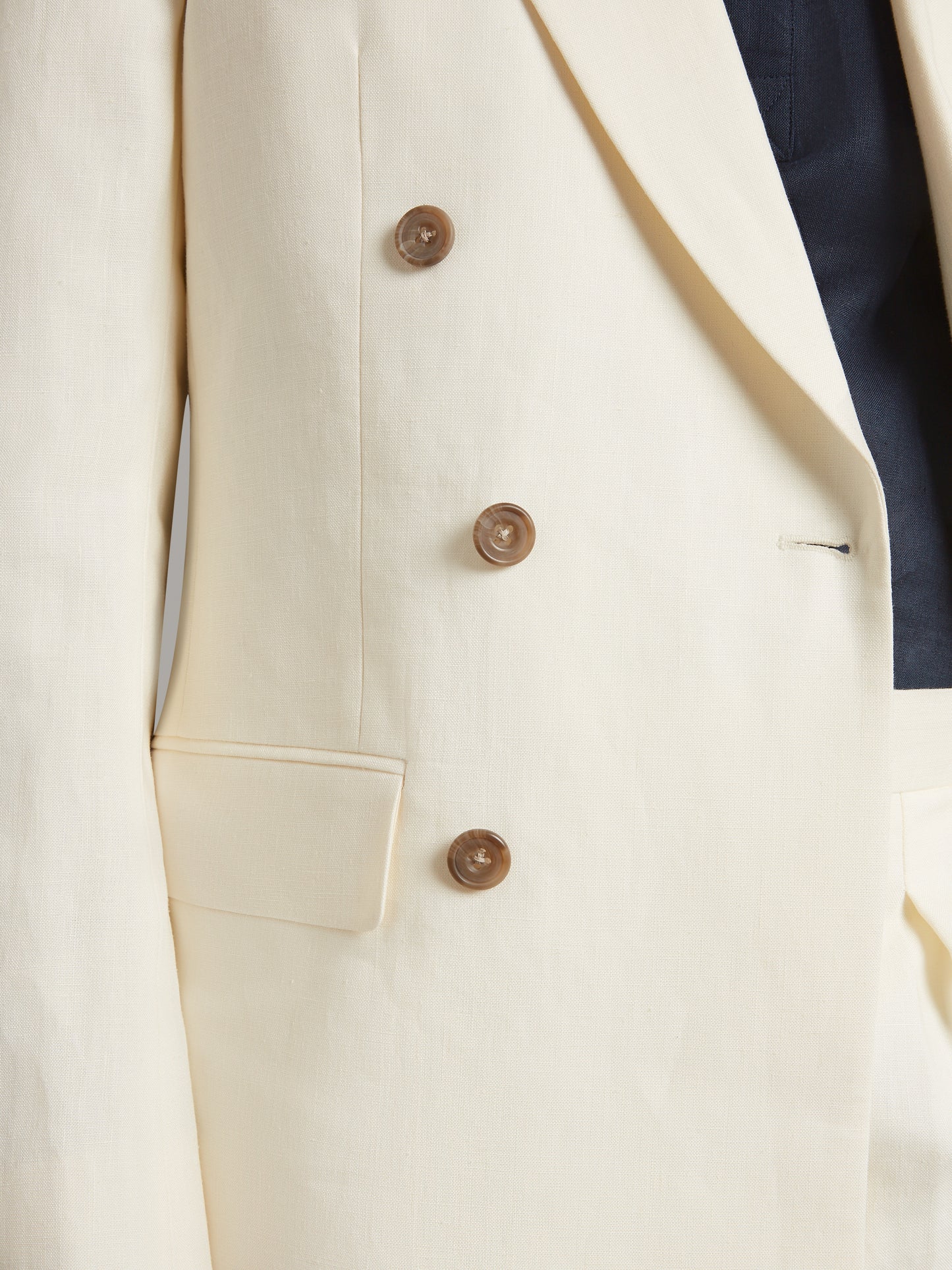 Cadogan Suit Linen - Ivory