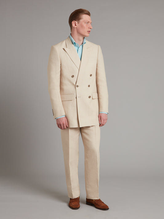 Cadogan Suit Linen - Stone