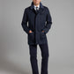 Car Coat - Navy Twill