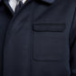 Car Coat - Navy Twill