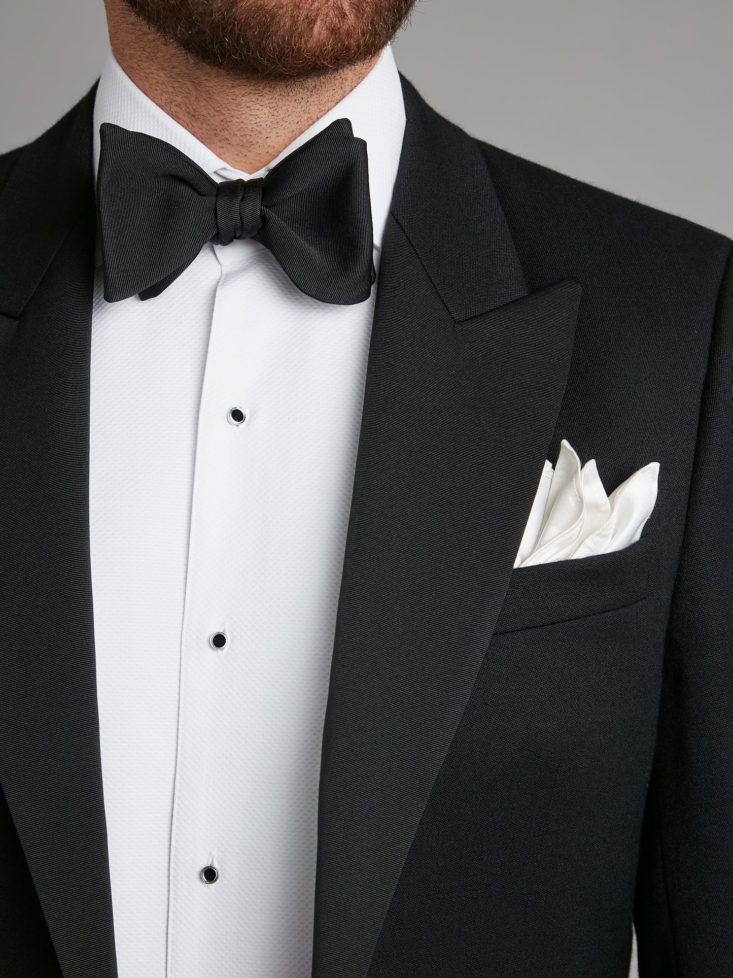 Carlyle Dinner Jacket - Black Barathea