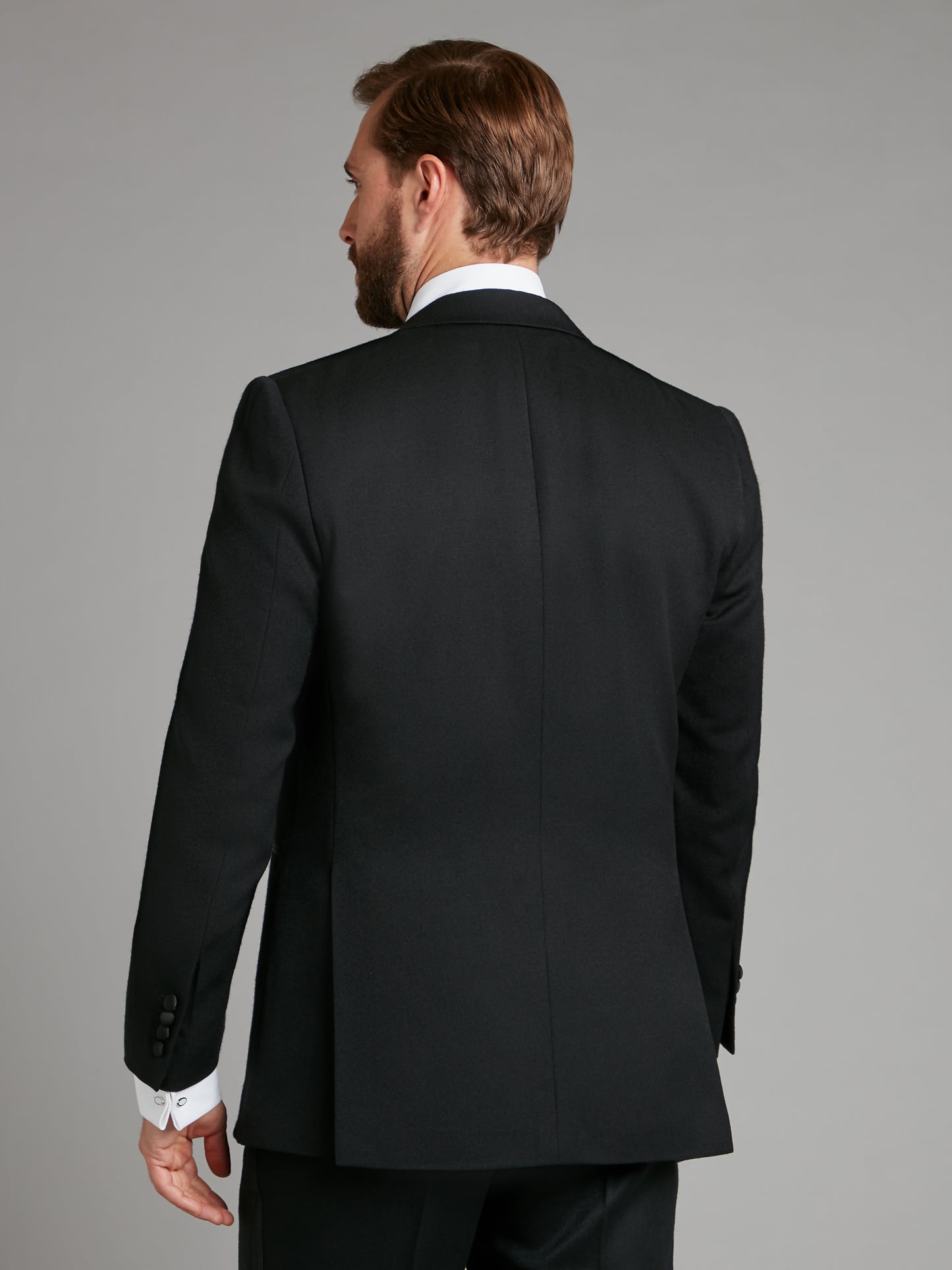 Carlyle Dinner Jacket - Black Barathea