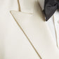 Carlyle Tuxedo Jacket - White