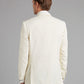 Carlyle Tuxedo Jacket - White