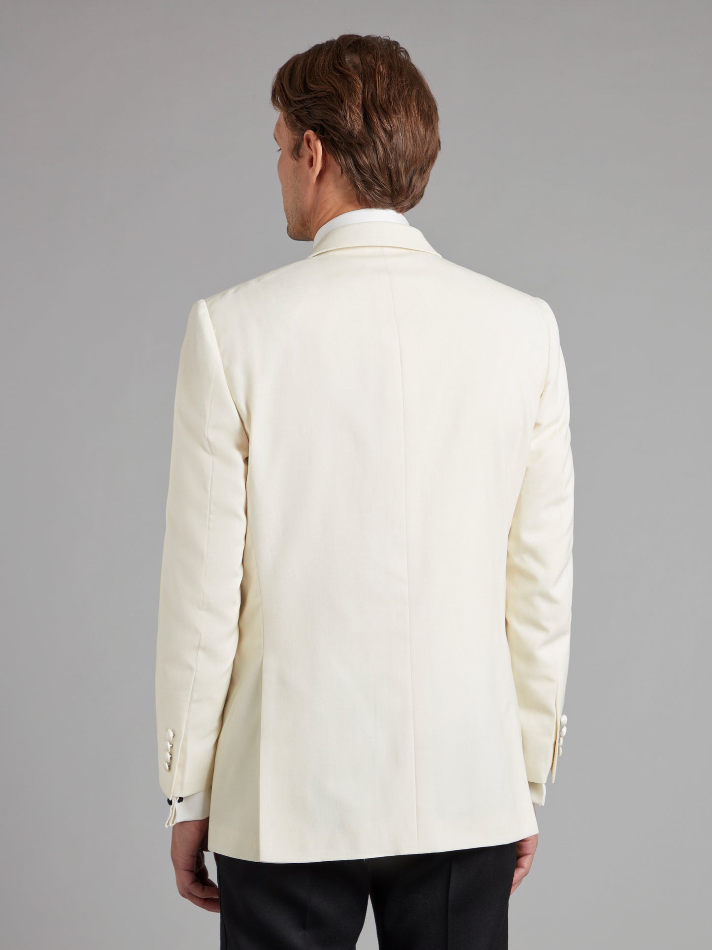 Carlyle Tuxedo Jacket - White