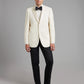 Carlyle Tuxedo Jacket - White