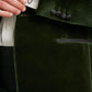 Carlyle Smoking Jacket - Green Velvet