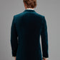 Carlyle Jacket - Teal Velvet